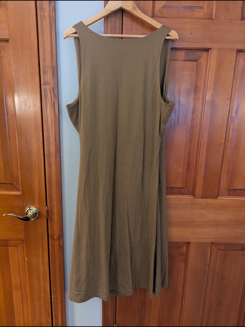 NWT Ralph Lauren Olive Midi Wrap Dress - Picture 3 of 7